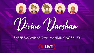 🔴 LIVE  Shree Swaminarayan Mandir Kingsbury Divine Darshan [upl. by Edla165]