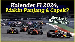 TIGA TRIPLE HEADER Bahrain amp Jeddah Race di Hari Sabtu  Yang Baru di Kalender F1 2024 [upl. by Annaig]