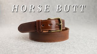 HORSEBUTT Private Stock Belts and Made To Order Wallets [upl. by Sinnoda]