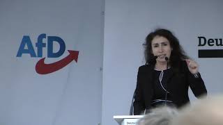 24092021 AfD Berlin Mariana Harder Kühnel mit starker Rede Wahlkampf Bundestagswah [upl. by Tillford]