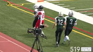 OSFL Football Under 14  ChathamKent Cougars vs Brantford Bisons [upl. by Uno25]