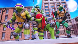 Fortnite Roleplay TEENAGE MUTANT NINJA TURTLES A Fortnite Short Film [upl. by Ellan]