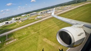 London Stansted Takeoff  Ryanair Boeing 737800NG [upl. by Eramat]