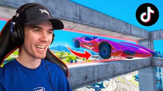 I Tried VIRAL TikTok STUNTS In GTA 5 [upl. by Reviel]