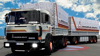 ETS2 Magirus DEUTZ Transeuropa Megapack V32 I Oldtimer TRUCK 2355 EURO TRUCK SIMULATOR 2 [upl. by Adamec]