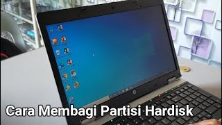 Cara Mempartisi Hardisk di Laptop atau Komputer Windows 1087 Terbaru [upl. by Hcirdla]