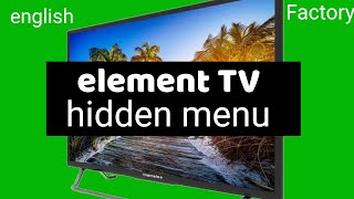 Hidden menu  element TV [upl. by Attiuqehs]