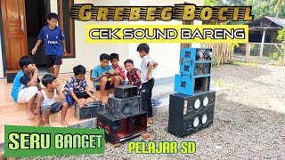 Seru nya para bocil main sound audio miniatur sound system [upl. by Yellat]