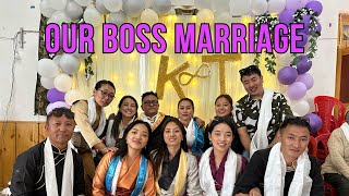 My Boss Marriage Tibetan Ladakh Marriage [upl. by Adnirod]