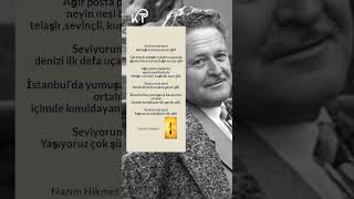 Nazım Hikmet keşfet shorts short shortvideo shortsvideo [upl. by Jona]