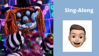 Masked Singer Season 4 Squiggly Monster Performs I Can’t No Satisfaction SingAlong [upl. by Delora]