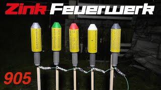 Zink Bukettrakete 905  All Colors  Alle Farben  Zink  Feuerwerk [upl. by Snodgrass]