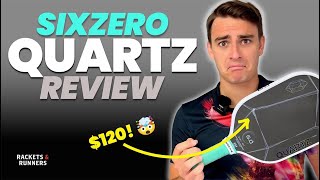 The best VALUE paddle ever SixZero Quartz Review  Rackets amp Runners [upl. by Ellivnarg]