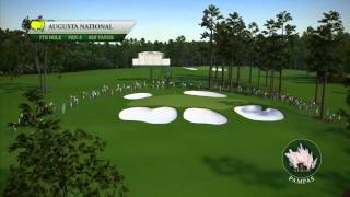 Course Flyover Augusta National Golf Club [upl. by Elleinnad344]