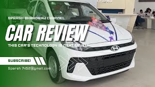 HYUNDAI AURA ERA BASE MODEL  New AURA 2025 Updated Base Model White Colour Review720P60FPSmp4 [upl. by Leimad]