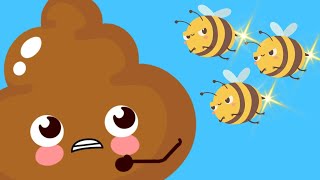 Some Bugs BITE Little Poo Poo  Silly Healthy Habits Songs By Papa Joels English [upl. by Akinirt]