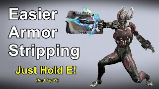 Auto Melee Made Shattering Impact Stripping Easier Warframe [upl. by Whittemore28]