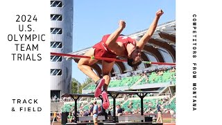 Montana athletes at the 2024 Olympic Trials [upl. by Atiuqel501]