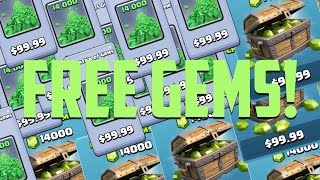 How to Get Free Gems in Clash of Clans amp Clash Royale [upl. by Etnoval]