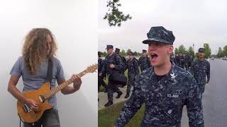 US Navy goes METAL  Just a Little RocknRoll Steam Roller [upl. by Beard649]