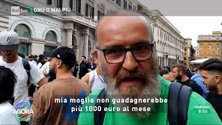 Reddito di cittadinanza o lavoro  Agorà 21092023 [upl. by Edin]