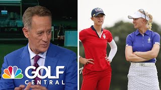 Controversy at Solheim Cup Nelly Korda and Madelene Sagstrom comment  Golf Central  Golf Channel [upl. by Patric961]