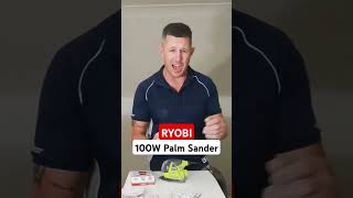 REVIEW  RYOBI 100W Palm Sander shorts [upl. by Beitz]