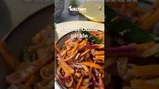 Zesty Carrot amp Onion Pickle Recipe – Fast amp Easy🧅🥕shorts recipe food homemade cooking howto [upl. by Yelwar]