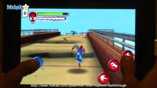 SpiderMan Total Mayhem Walkthrough  RhinoSerious Rampage  Part 1 [upl. by Novat]