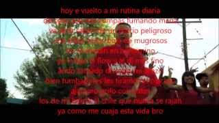 Letra de Borrachos y Grifos Mente en Blanco Video Oficial  Letra [upl. by Orpha]