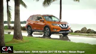 2017 Toyota RAV4 Hybride VS Kia Niro Hybride  Nissan Rogue Hybride et plus  Essai Partie 47 [upl. by Aleen]