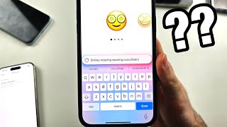 Can You Make AI Emoji on iOS 18 Genmoji no [upl. by Eilsel801]