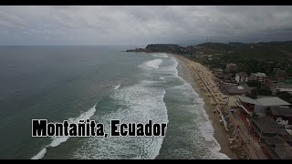 Montañita Ecuador visto desde un drone [upl. by Anidam]