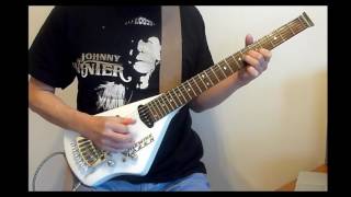 Hideaway  JOHNNY WINTER Guitar Cover [upl. by Nabru]