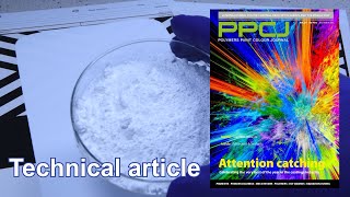 Titanium dioxide in gloss latex paints  rutile vs anatase  PPCJ article [upl. by Thecla]