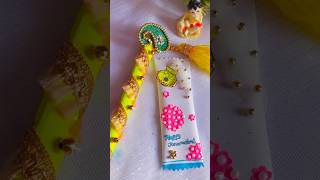 chocolate🍫crafts for Janamasthami for kids shorts short satisfying kids diy viralshorts [upl. by Nnylarac]