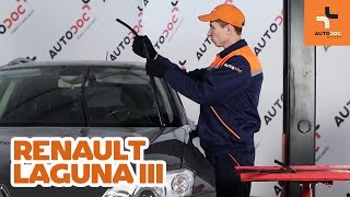 Come sostituire tergicristalli anteriori su RENAULT LAGUNA 3 TUTORIAL  AUTODOC [upl. by Yvonne]