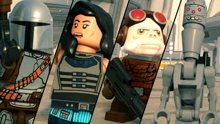 The Mandalorian Season 1 Character Pack DLC Showcase  LEGO Star Wars The Skywalker Saga [upl. by Aicenat]