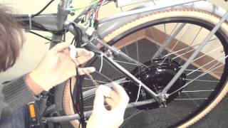 EBIKE CONVERSION KIT INSTALLATION FOR REGULAR KITS Part 2 [upl. by Cherish]