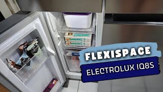 TIRANDO DÚVIDAS SOBRE A GELADEIRA 4 PORTAS ELECTROLUX IQ8S FLEXISPACE E OUTRAS [upl. by Dorree]