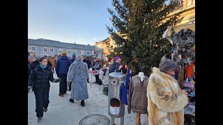 Christmas market at Røros Norway A walk early december 2022 [upl. by Nosnor123]