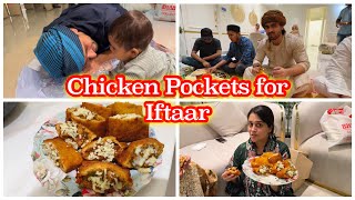 How I made Chicken Pockets Very Easy Quick amp Yummy Recipe Iftaar Snack [upl. by Narayan154]