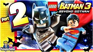 LEGO BATMAN 3  Walkthrough Part 2 Breaking Bats [upl. by Phyllida]