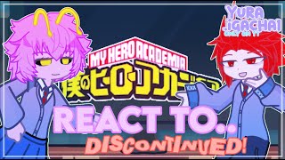 ♡ S1 MHA REACT  05x075x  DISCONTINUED  NO BREAKS  CHECK DESC [upl. by Eulalee]