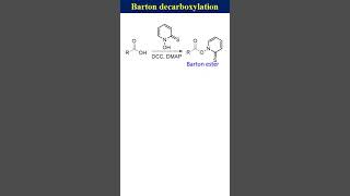 Barton decarboxylation [upl. by Dippold]