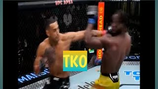 carlos ulberg vs nchukwi UFCvegas [upl. by Leoy]