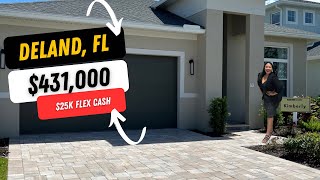 New Homes with luxury finishes in DeLand FL ☀️ 431000 [upl. by Mou395]