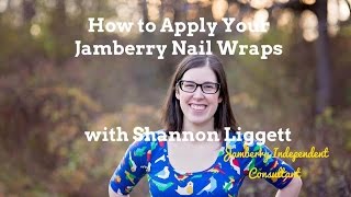 How to Apply Your Jamberry Nail Wraps [upl. by Ayanahs]