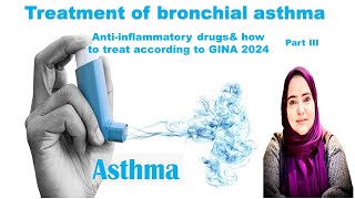 Bronchial asthma part 3 antiinflammatoryamp how to treat [upl. by Ahsyla]