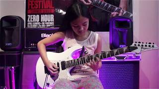 November RainGuns N Roses Guitar Solo Cover by Cheska Mae Castillo [upl. by Stoddard]